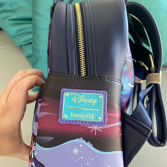 Loungefly Disney Cinderella Castle Series Mini Backpack & Wallet - Picture 3 of 9